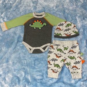 3 Piece Dinosaur Set